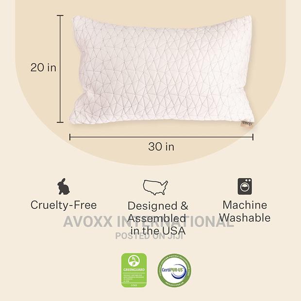 COOP Home Goods Lumbar Pillow Bamboo Charcoal Infused Foam · Photo 2