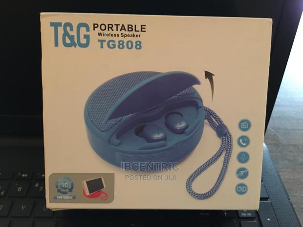 T and G Portable Wireless Speaker With Wireless Earbuds · Photo 1