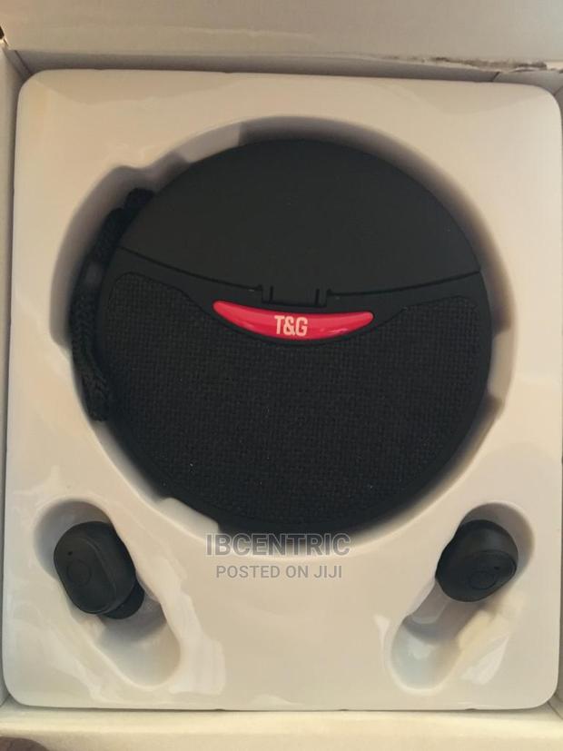 T and G Portable Wireless Speaker With Wireless Earbuds · Photo 4