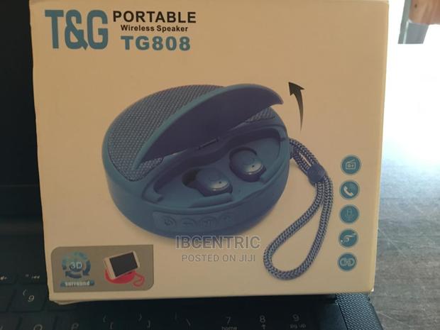 T and G Portable Wireless Speaker With Wireless Earbuds · Photo 6