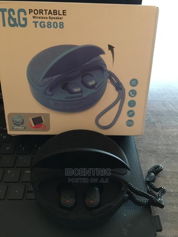 T and G Portable Wireless Speaker With Wireless Earbuds · Photo 7