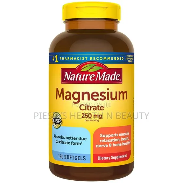 Nature Made Magnesium Citrate 250 Mg., 180 Count · Photo 1
