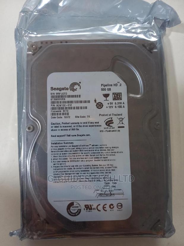 500gb Seagate Hard Drive · Photo 1