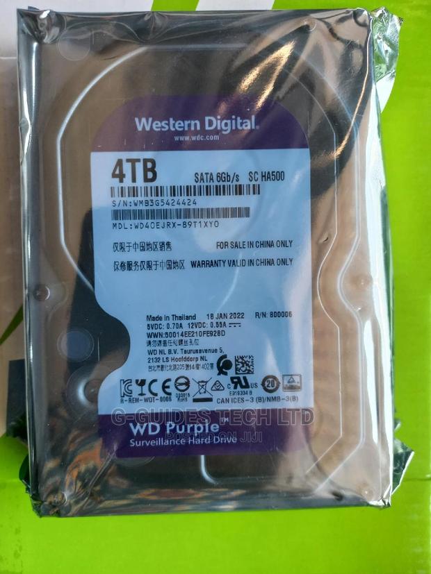 4tb Wd Purple Surveillance Hard Drive · Photo 2