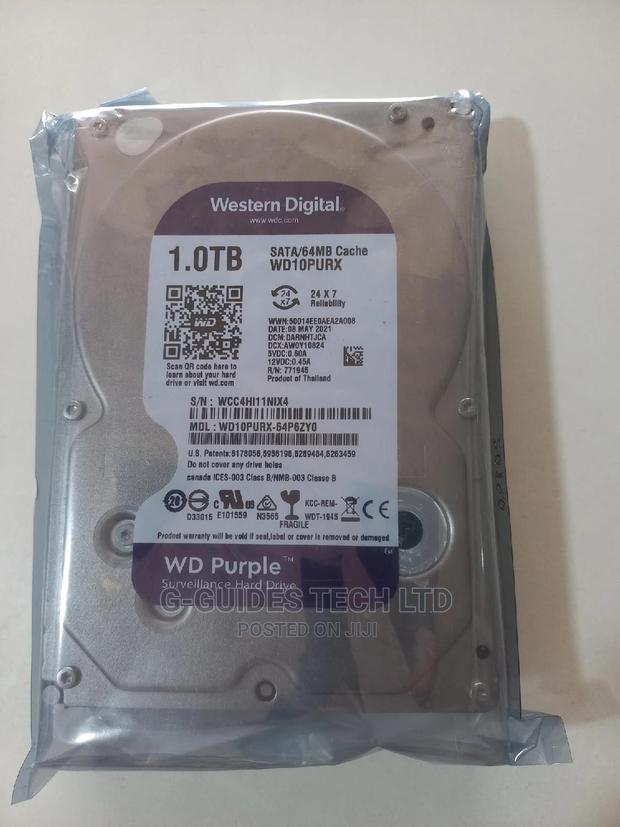 1tb WD Purple Surveillance Hard Drive · Photo 1