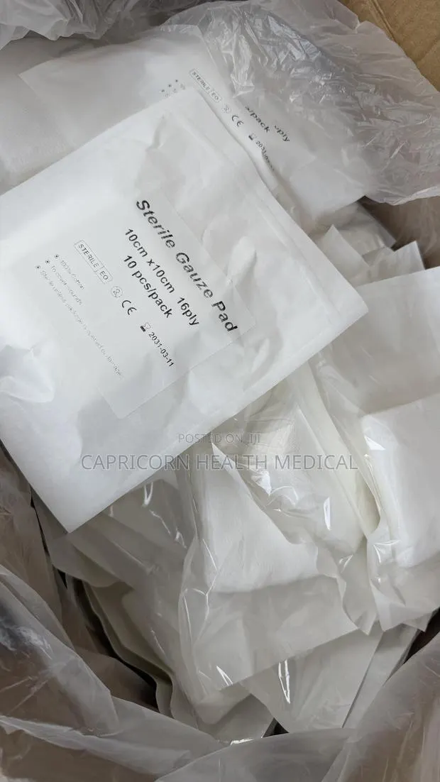 Sterile Gauze 10x10cm 16 Ply 10pcs · Photo 1
