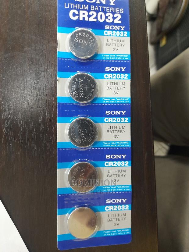 SONY C'mos Battery Cr2032/5bp 5pcs · Photo 1