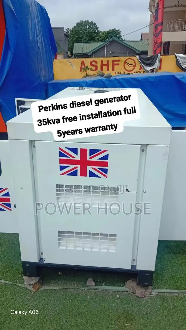 Powerful Silent Perkins Diesel Generator – Strong Performance · Photo 1