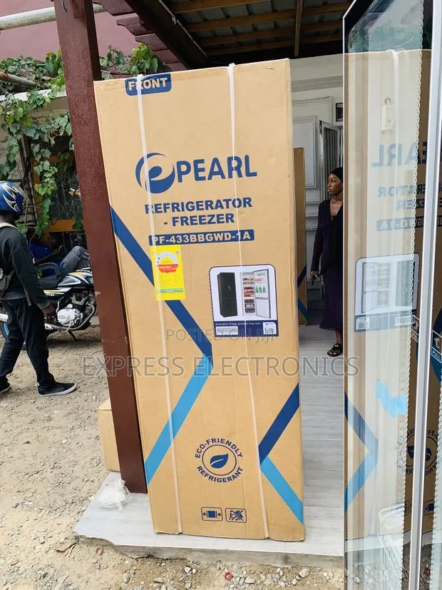 Available Now Pearl 309L Double Door Refrigerator (PF-433 Bottom-Freez · Photo 1