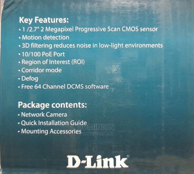 D-Link Dcf-4612 Onvif 2mp IP Onvif CCTV Dome · Photo 2