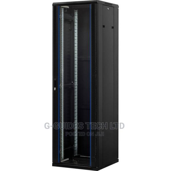 42U Data Cabinets 600 X 800 X 2000 Floor Standing Glass Door · Photo 2
