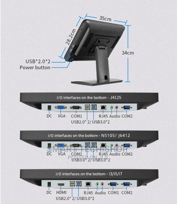 Touch Screen Pos Computers I5, 8GB, 128GB SSD, LAN, Wifi · Photo 5