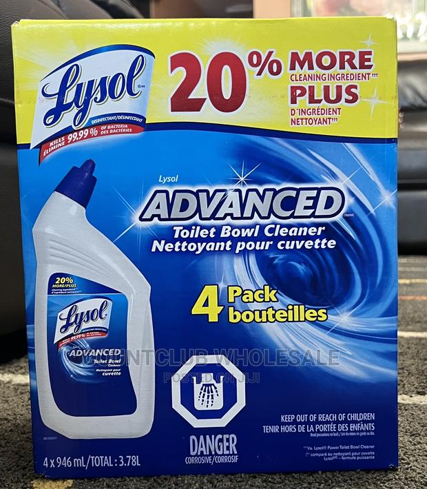 Lysol Advanced Toilet Bowl Cleaner 4 Pack 4x946ml · Photo 1