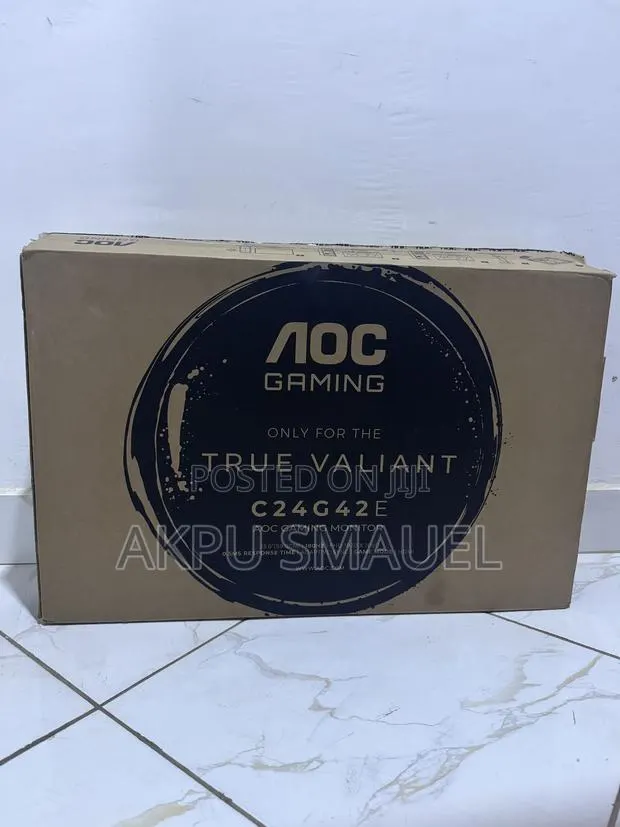 180Hz AOC C24G42E 24” Gaming Monitor – 1080p Curved VA, 0.5ms · Photo 1