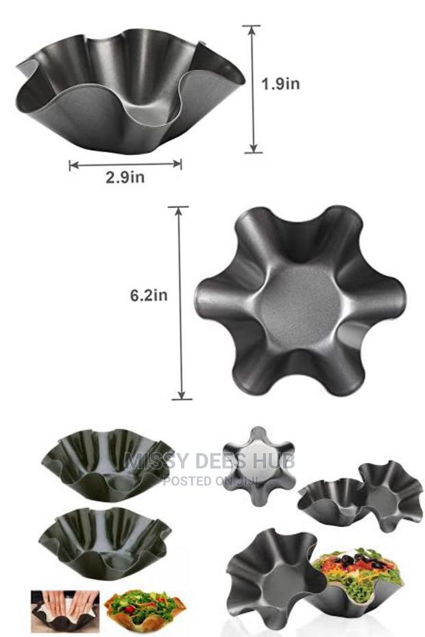 Fluted Tortilla Shell / Carbon Steel Baking Molds · Photo 4