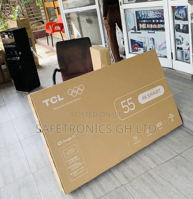 Order Sleek TCL 55p6l 55 Inches Uhd Google Led TV · Photo 1