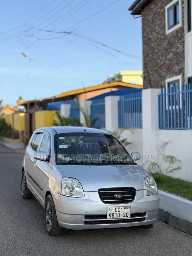 Kia Picanto 1.1 EX Automatic 2008 Silver · Photo 1