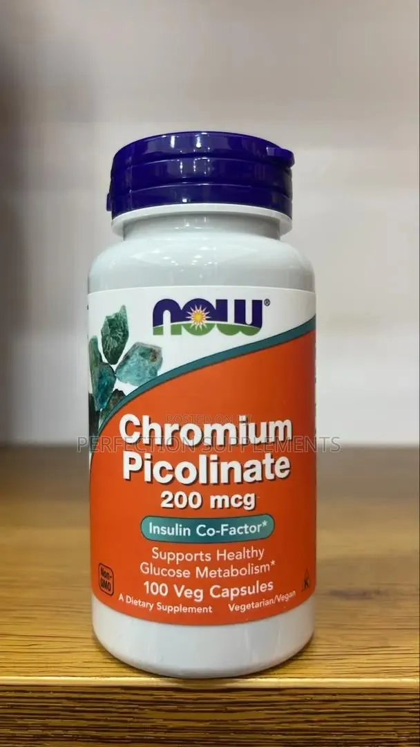 Chromium Picolinate 200 MCG Veg Capsules Insulin Co-Factor* · Photo 1