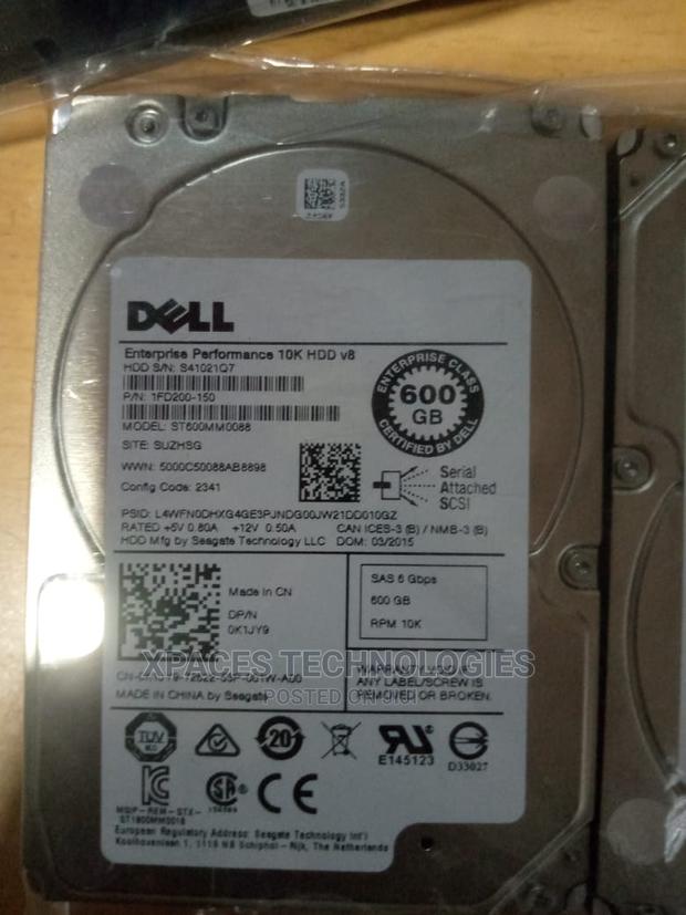 Dell Seagate 600GB RPM 6gbp/S SAS 2.5 Inch Hard Drive · Photo 2