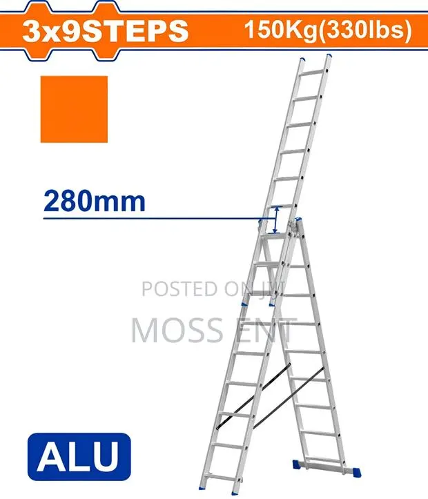 3 Section Extension Ladder - Wld6h39 · Photo 1
