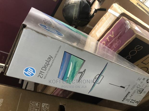 No Bezel HP 27F Display 27inch Fullhd Ultra-Slim Backlit LED · Photo 1
