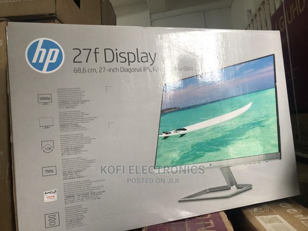 No Bezel HP 27F Display 27inch Fullhd Ultra-Slim Backlit LED · Photo 2