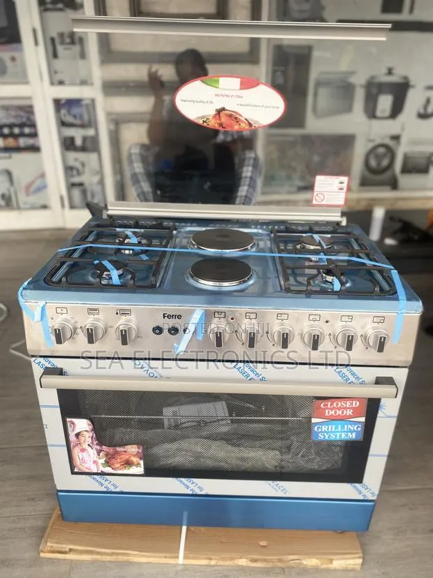 Affordable Price Ferre 4+2 Gas Cooker With Oven · Photo 1