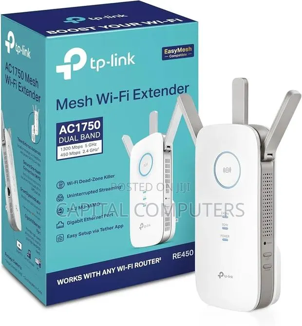 Tp Link Ac1750 Wifi Extender (Re450) · Photo 1