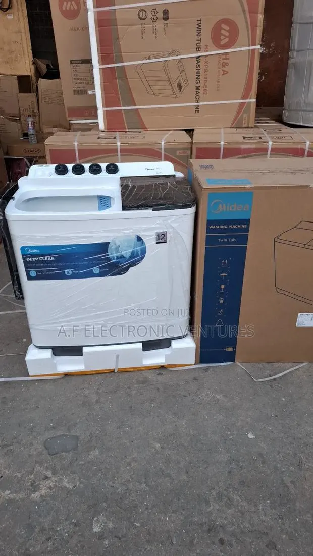 Midea 12kg Twin Tub Semi-Automatic Washing Machine · Photo 1