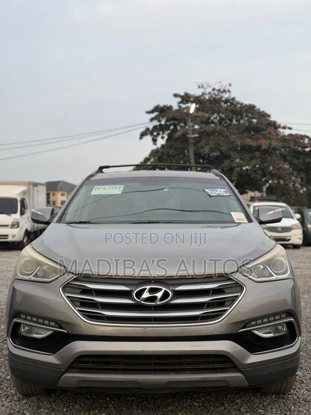 Hyundai Santa Fe Limited AWD 2017 Silver · Photo 1