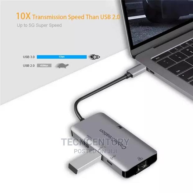 Cablecreation 6-in-1 Type C Hub for Macbook, Dell, HP.100W · Photo 4