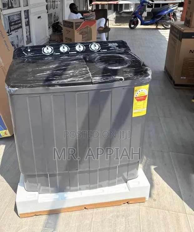 Super Classic Zara Semi-Automatic Washing Machine(Gray) · Photo 1