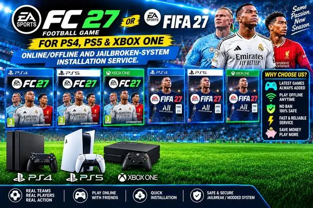 Fc27 and Other Soccer Games Installation Service · Photo 1