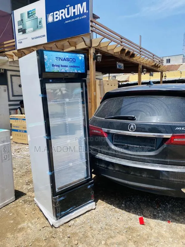 Fresh in Box Nasco Single Door Display Fridge Nasfl360-1dr. · Photo 1