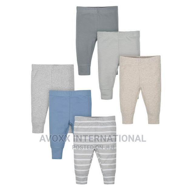 Baby Boys'/Girls' 6pk Basics Pants - Cloud Island Blue
-6-9m · Photo 1