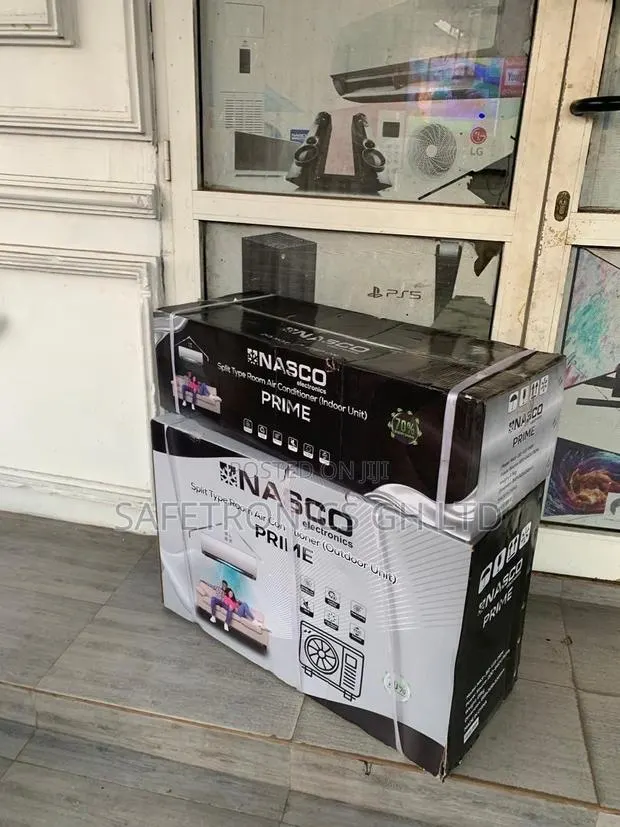 Auto Restart • (Black) Nasco Split Type 1.5 Horsepower AC · Photo 1