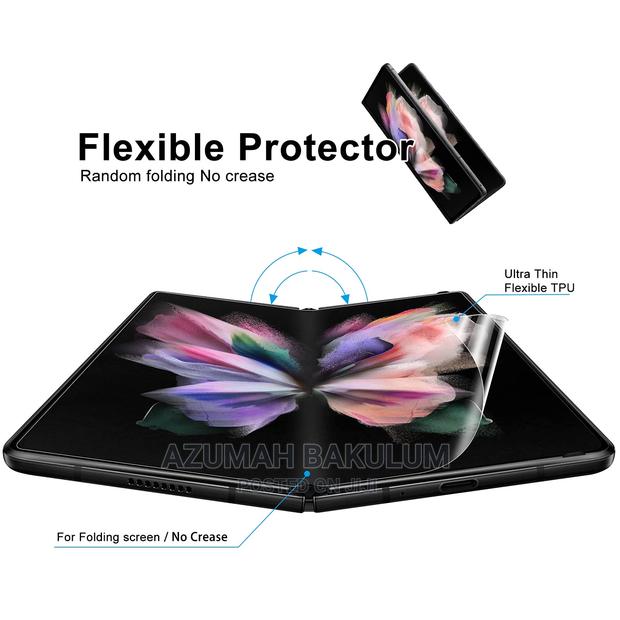 Samsung Galaxy Fold 3/5/ 6 (3 in 1 Hydrogel Screen Protector · Photo 4