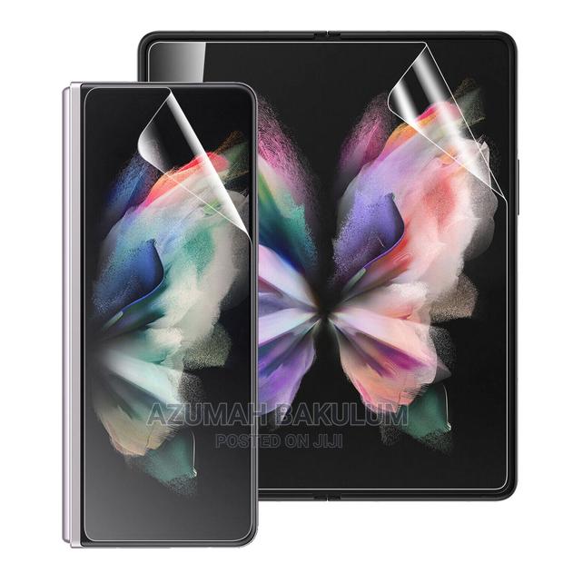 Samsung Galaxy Fold 3/5/ 6 (3 in 1 Hydrogel Screen Protector · Photo 2