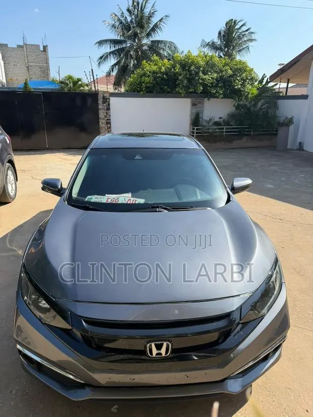 Honda Civic Touring Sedan 2019 Gray · Photo 1