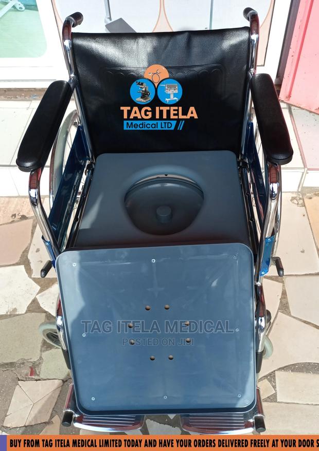 Commode Wheelchair (ShortBack) · Photo 5