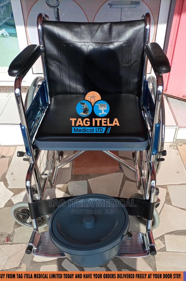 Commode Wheelchair (ShortBack) · Photo 7
