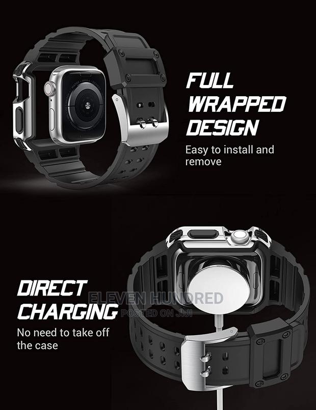 Apple Watch Shockproof Bumper Protector 7 6 5 4 3 2 1 · Photo 3