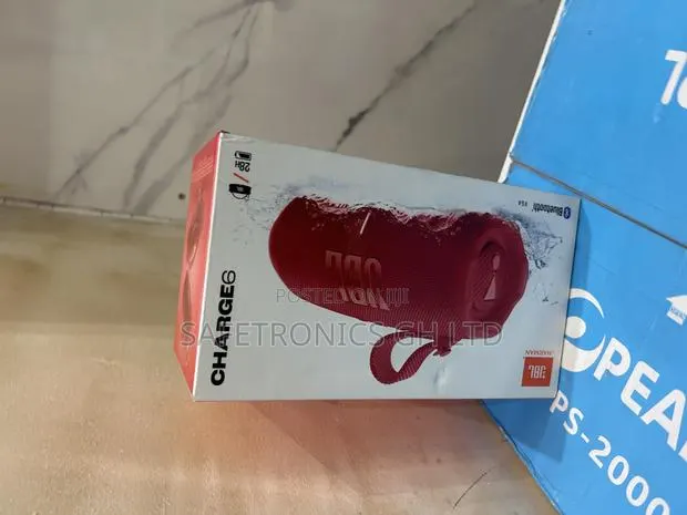 Shop Original Premium (Red) Bluetooth Wireless Charge 6 JBL Speaker · Photo 1