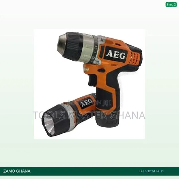 12v Percussion Drill Pro-Li-Ion 2speed + Light - Bs12c2li-Kit1 · Photo 1