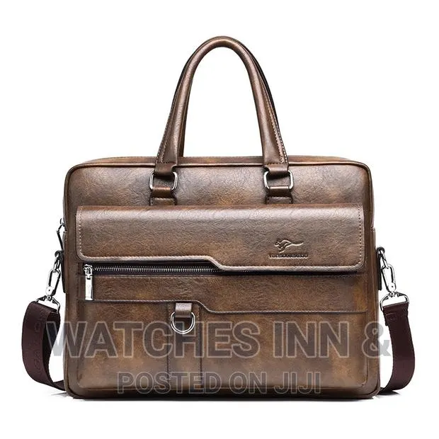 Buy 1 Get 1 Free Executive Men's Leather Bag / Briefcase · Photo 1