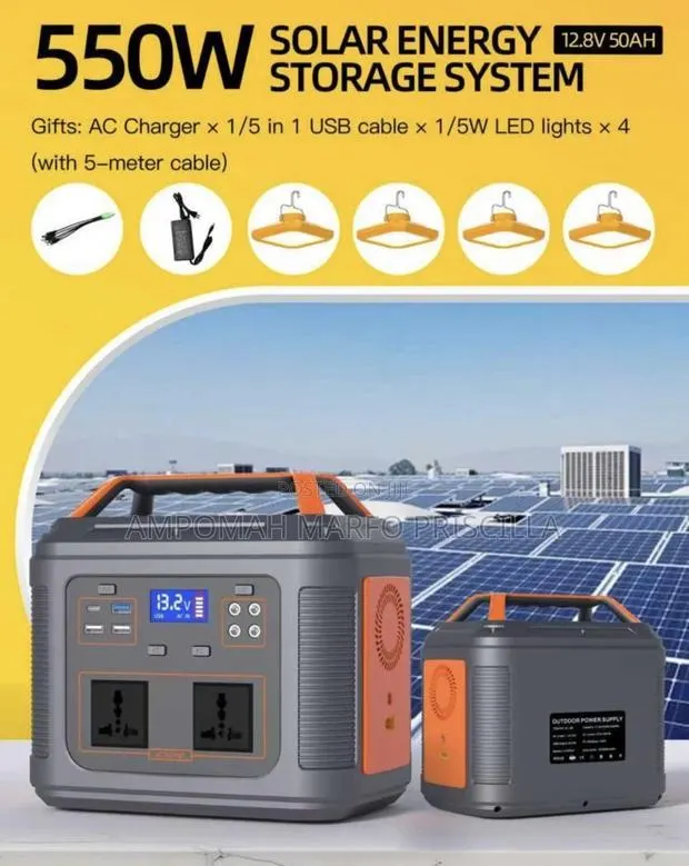 Portable Power Storage/Silent Generator 550w · Photo 1