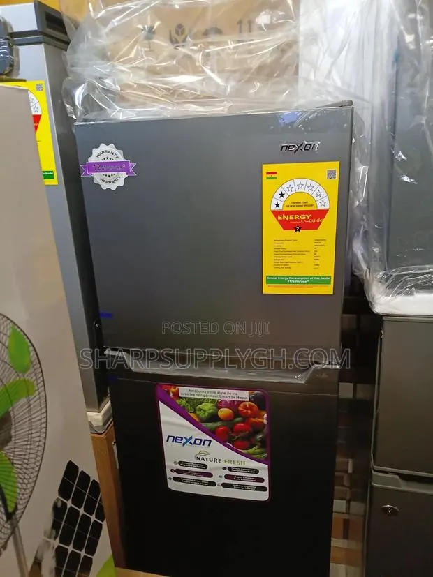 Nexon 168l Double Door Refrigerator (Nfr-210dt-I) - Silver · Photo 1