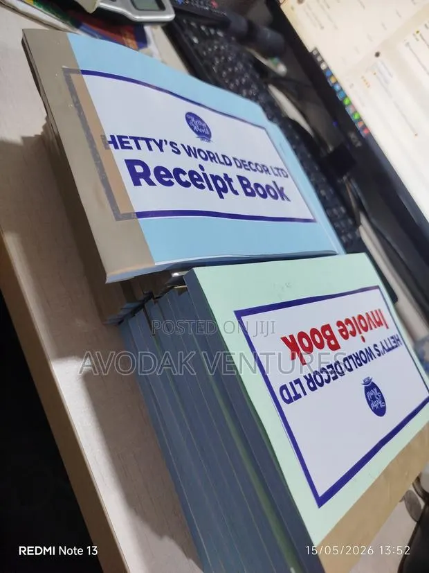 Reciept and Invoice Book · Photo 1