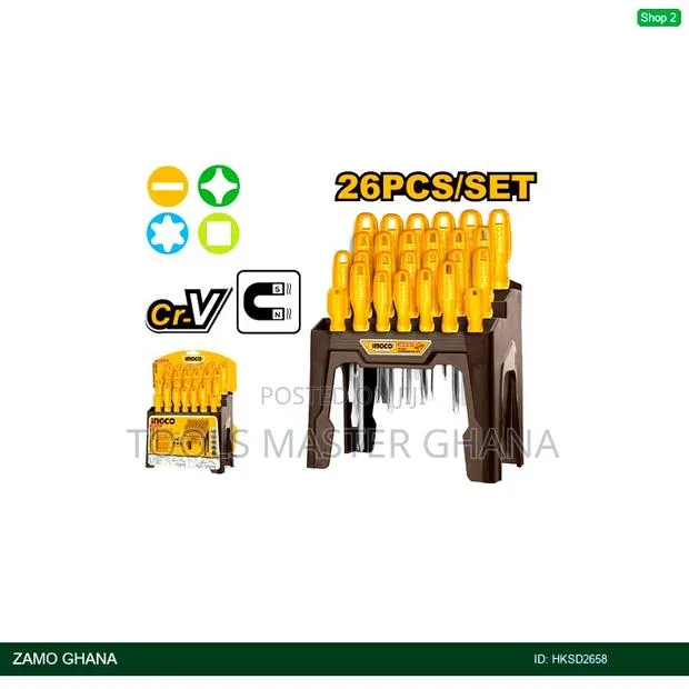 26 PCS Screwdriver - Hksd2658 · Photo 1