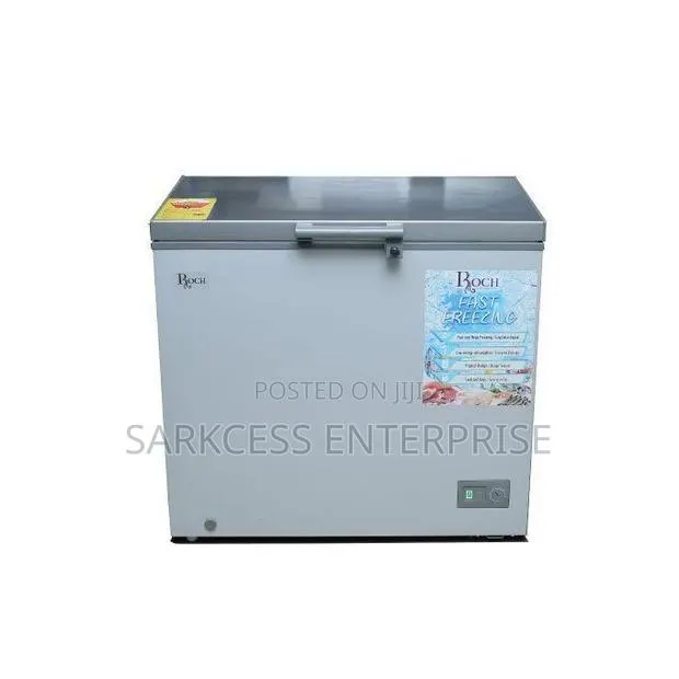 Roch RCF-230BN-B Chest Freezer With Sliding Glass - 200L - Silver · Photo 1